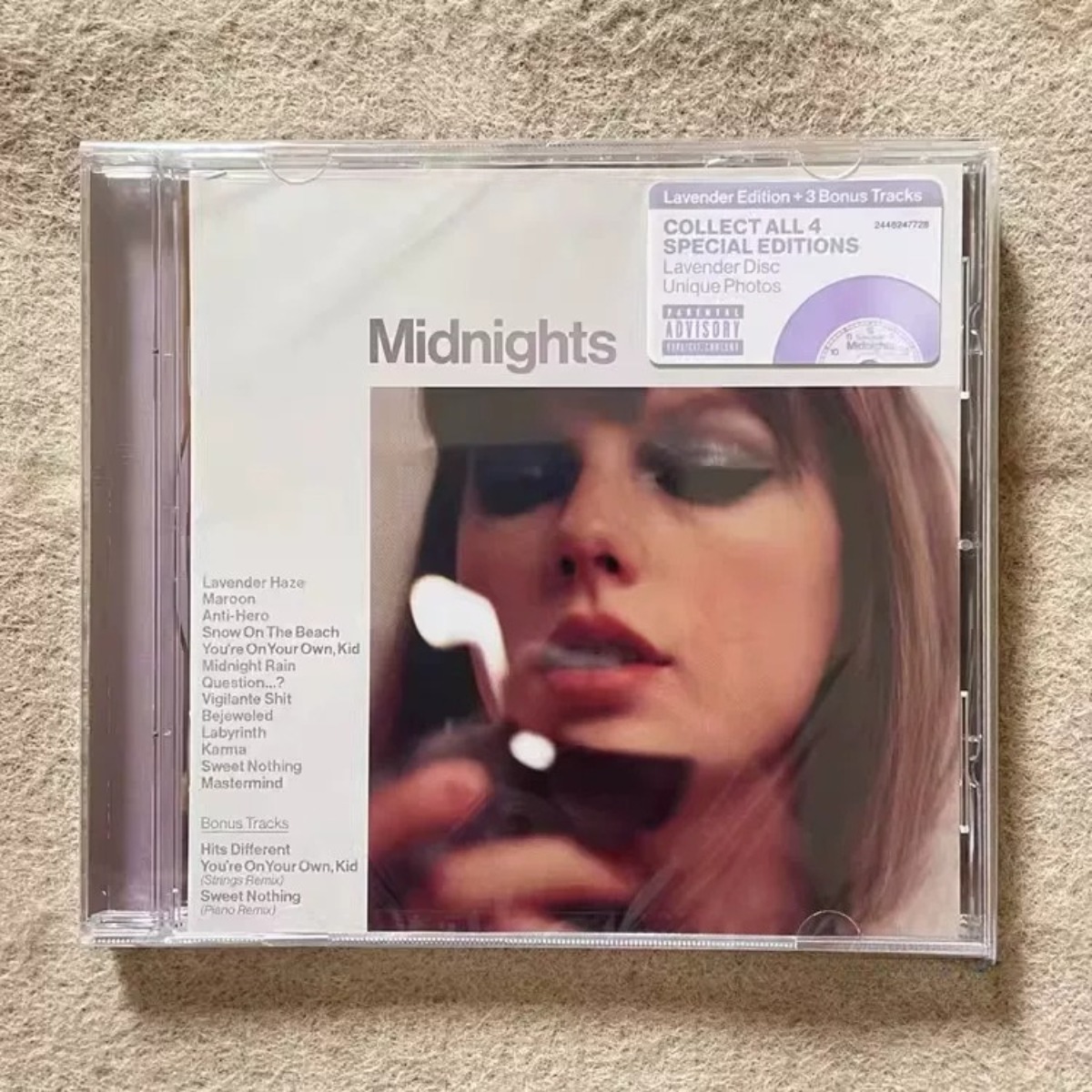 Audio Music Original - Midnights Lavender Special Edition 3 Bonus