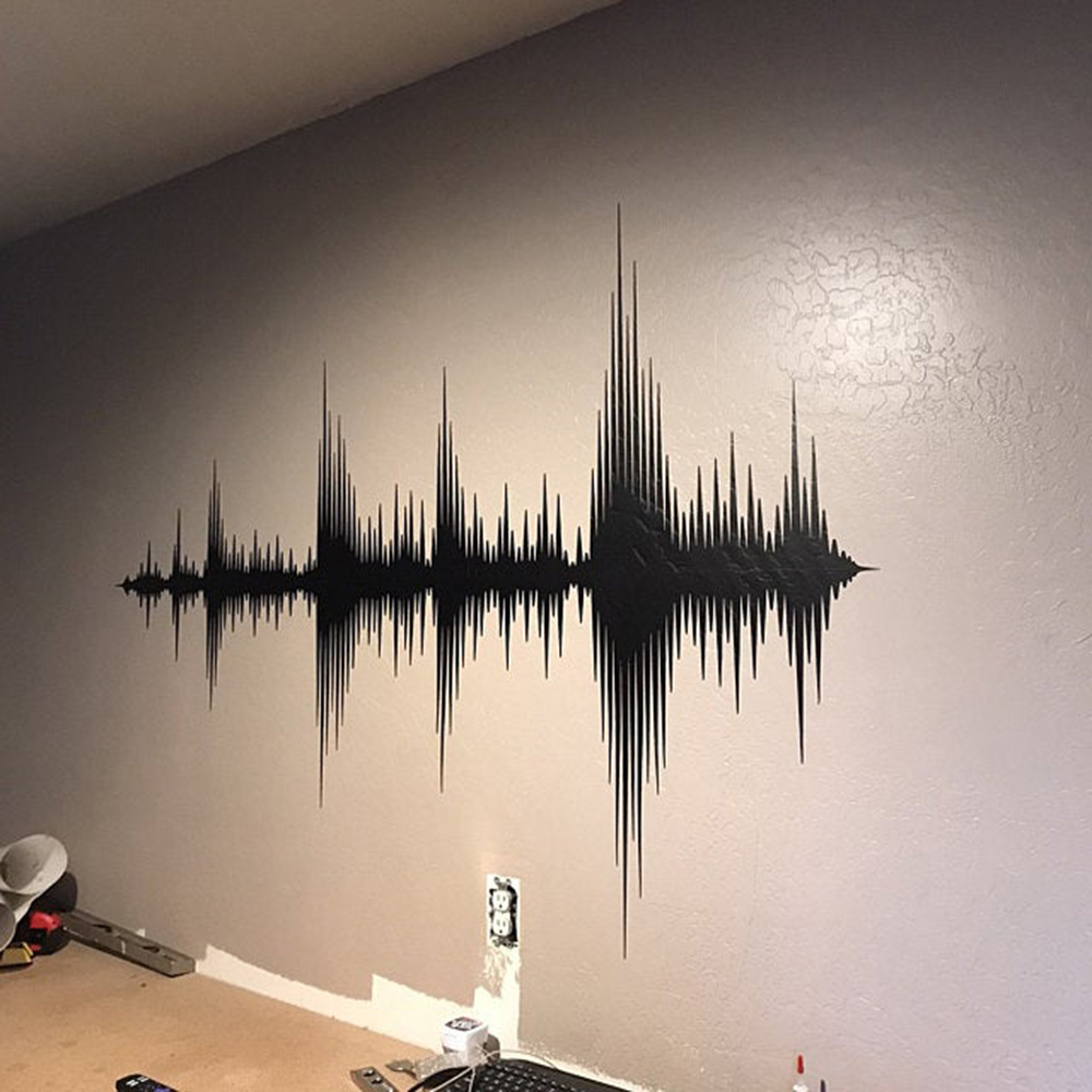Audio Wave Wall Decal Sound Wa - Audio Music Wave recensione e prezzo