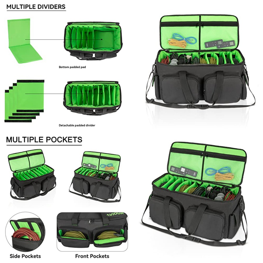 SAVIOUR DJ Cable File Bag, Det - Audio Music Store recensione e prezzo