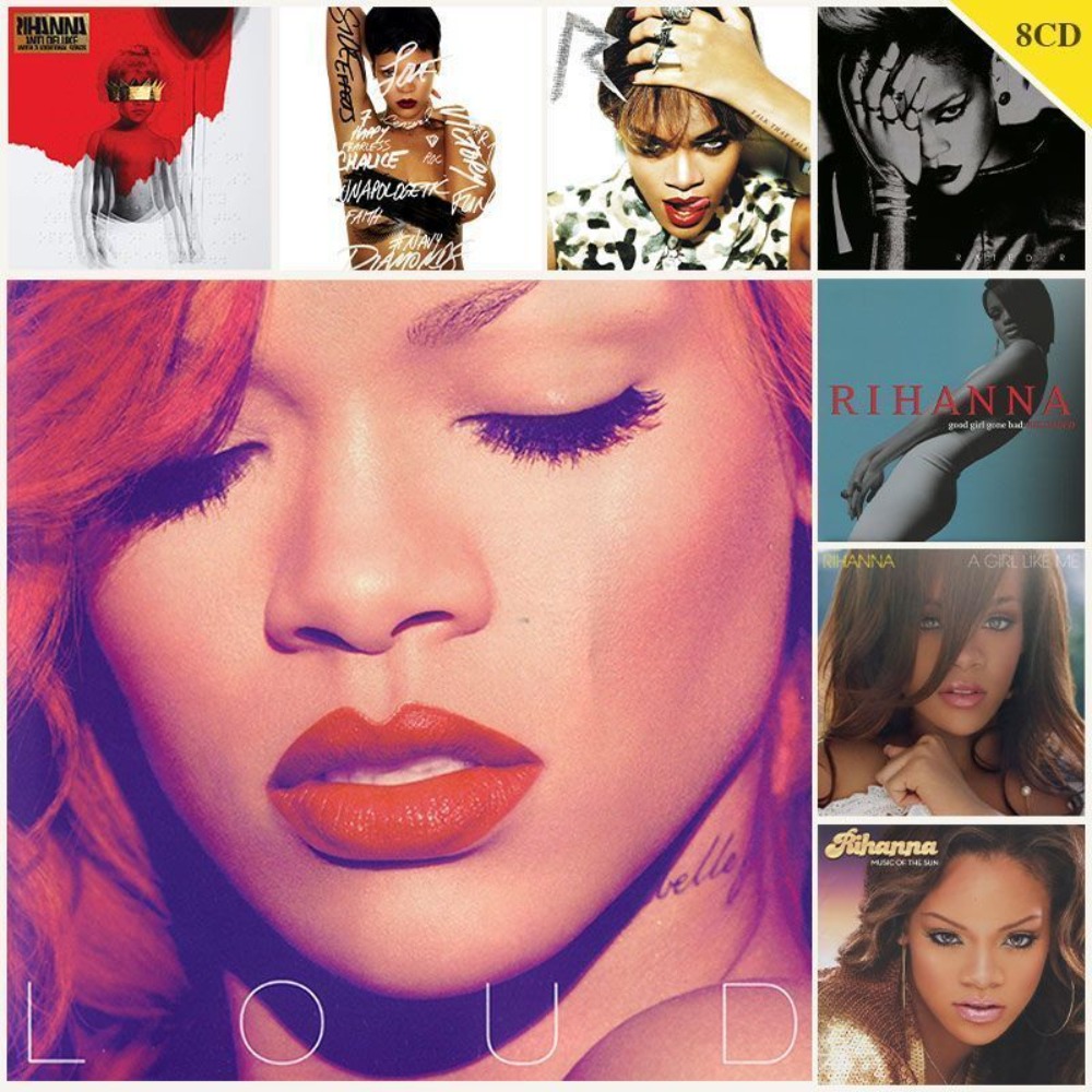 Rihanna 8CD（only Disc）Collecti - Audio Music Original recensione e prezzo