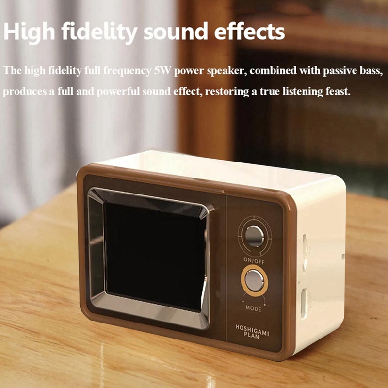 Retro Bluetooth Speaker Vintag - Audio Music Lyrics recensione e prezzo