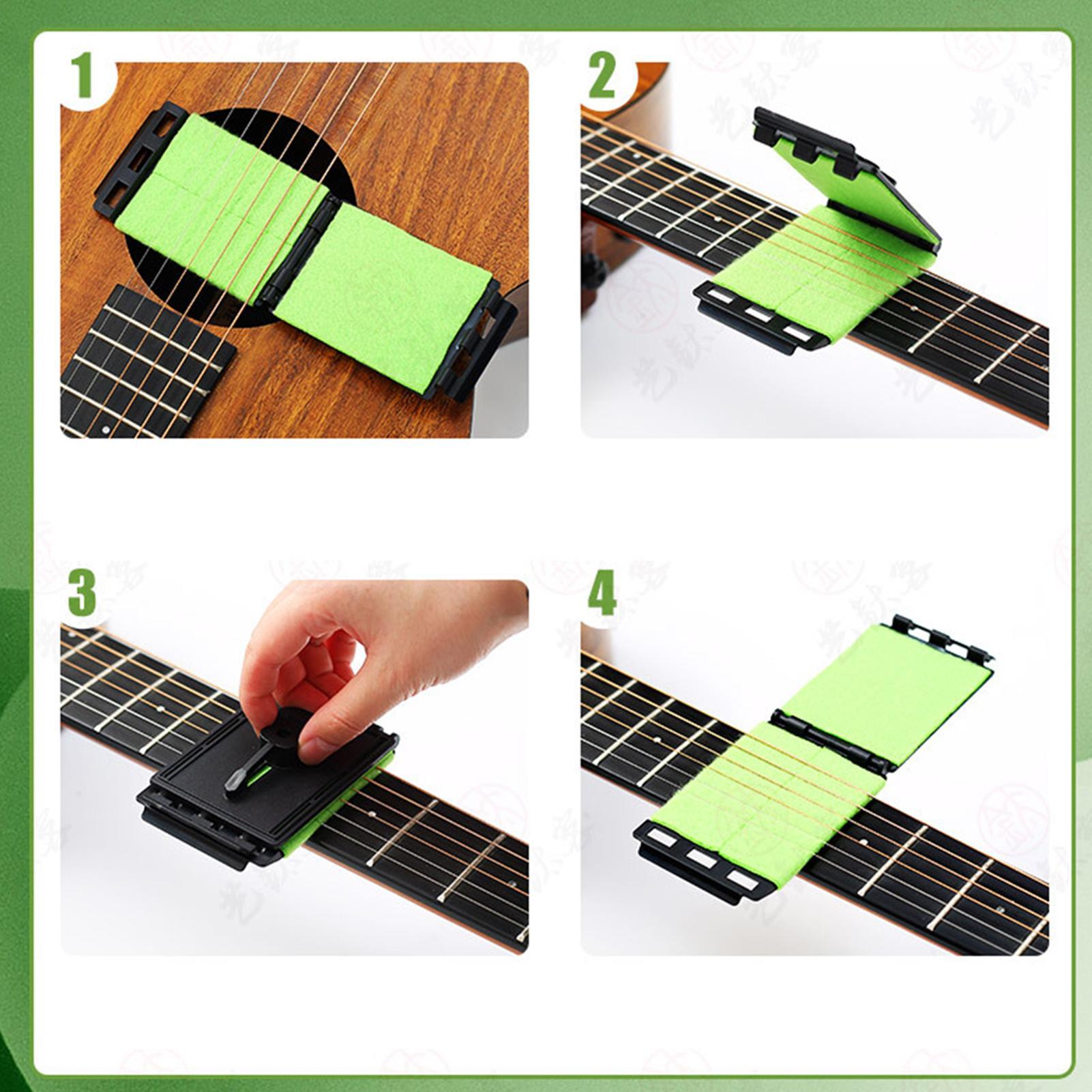 Guitar String Cleaner Cloth Gu - Audio Music Cleaner recensione e prezzo