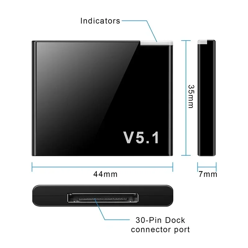 I-WAVE 30 Pin Bluetooth 5.1 Au - Audio Music Wave recensione e prezzo