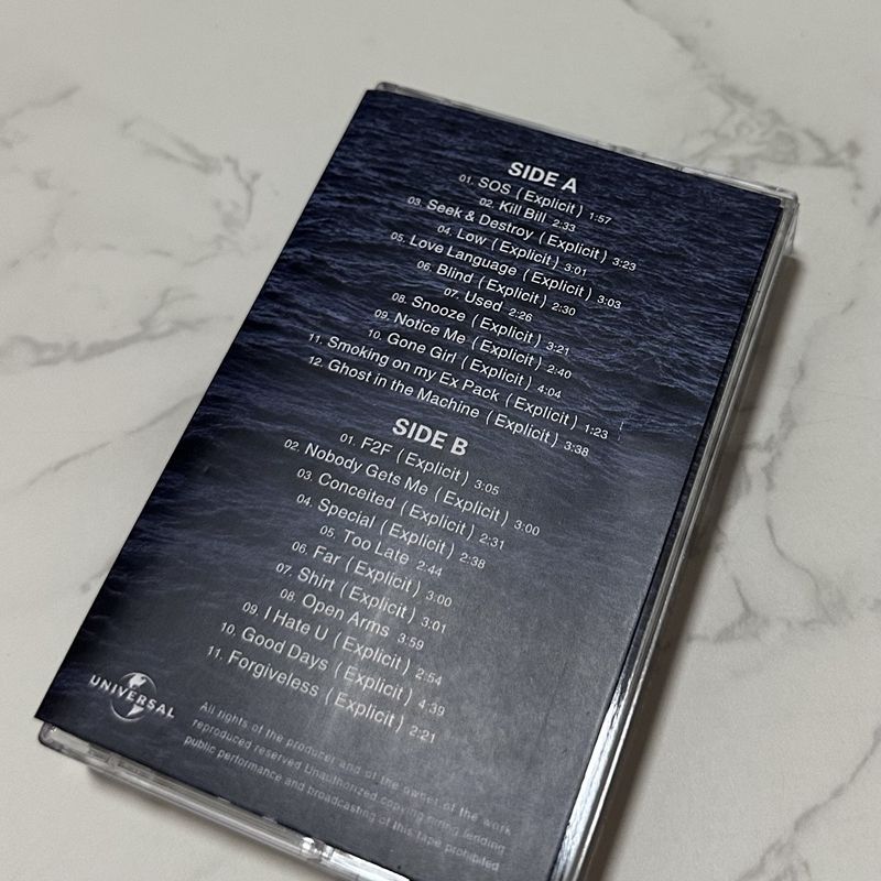 Western R&B Music Cassette Tap - Audio Music Lyrics recensione e prezzo