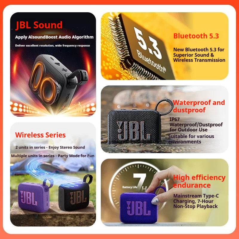 JBL Go 4 Floor-standing high-p - Audio Music Store recensione e prezzo