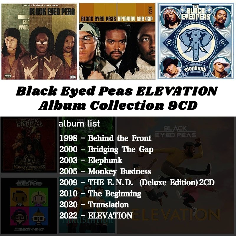Black Eyed Peas Complete 9CD M - Audio Music Original recensione e prezzo