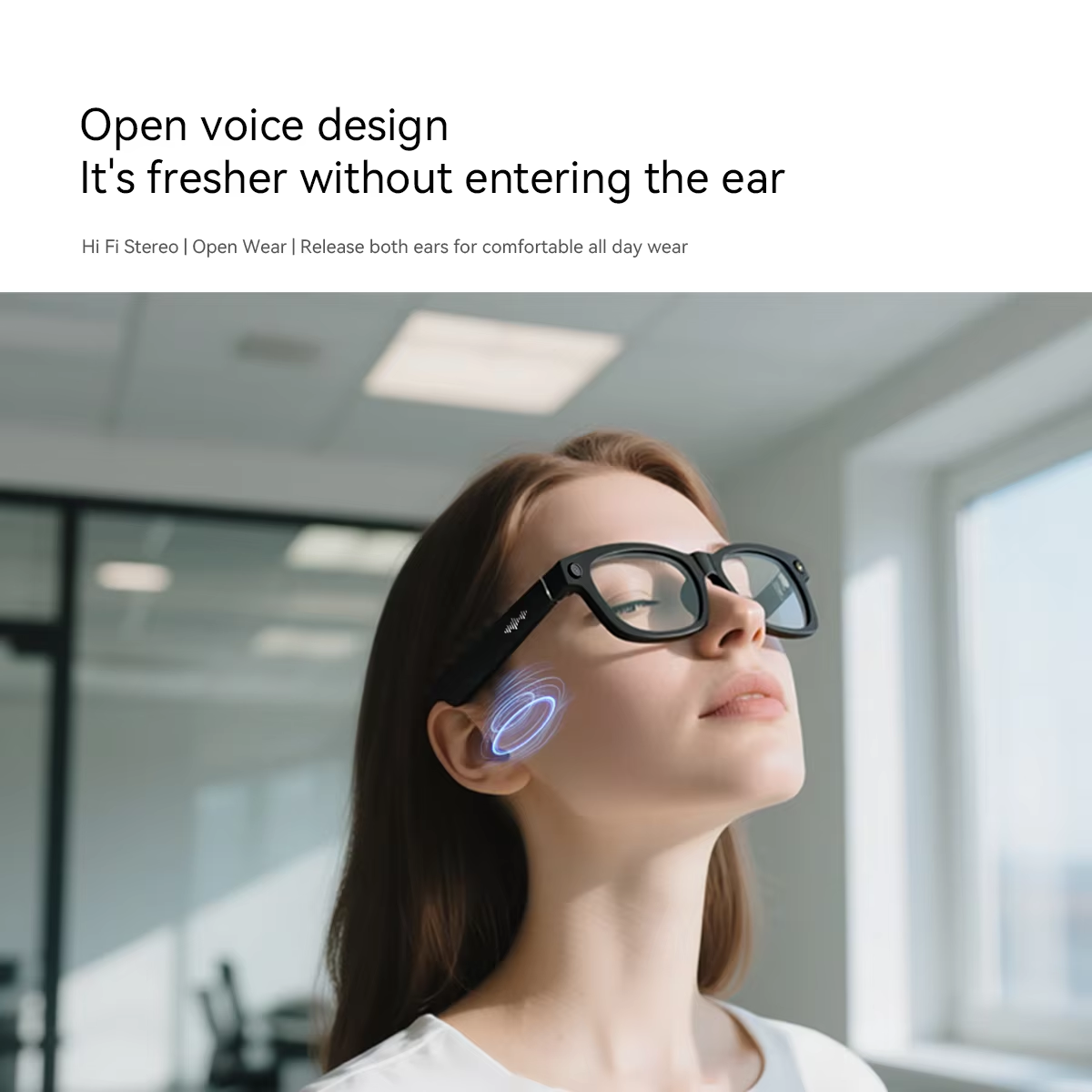2026 New AI Smart Glasses with - Audio Music App recensione e prezzo