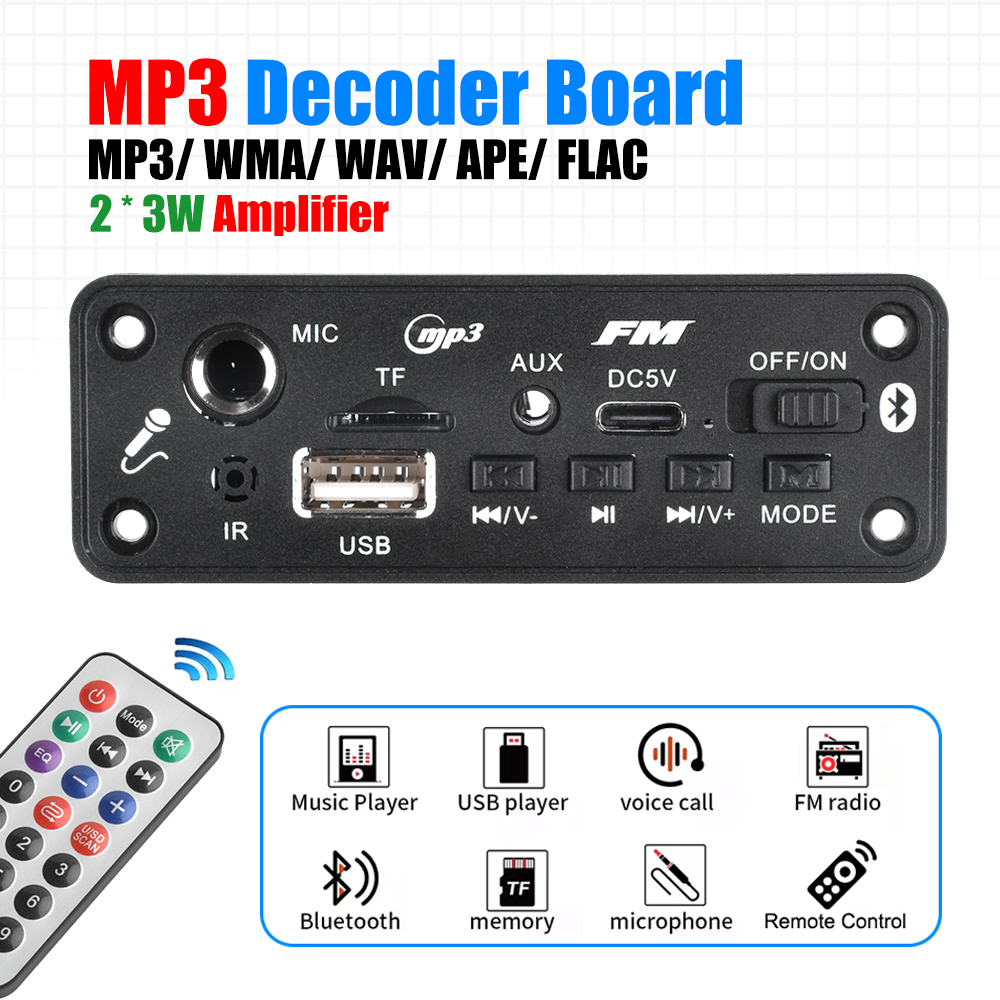 MP3 Bluetooth Amplifier Decode - Audio Music App recensione e prezzo