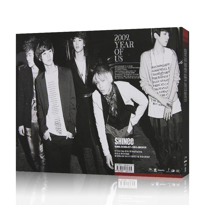 SHINEE 2009 YEAR OF US Today I - Audio Music Lyrics recensione e prezzo