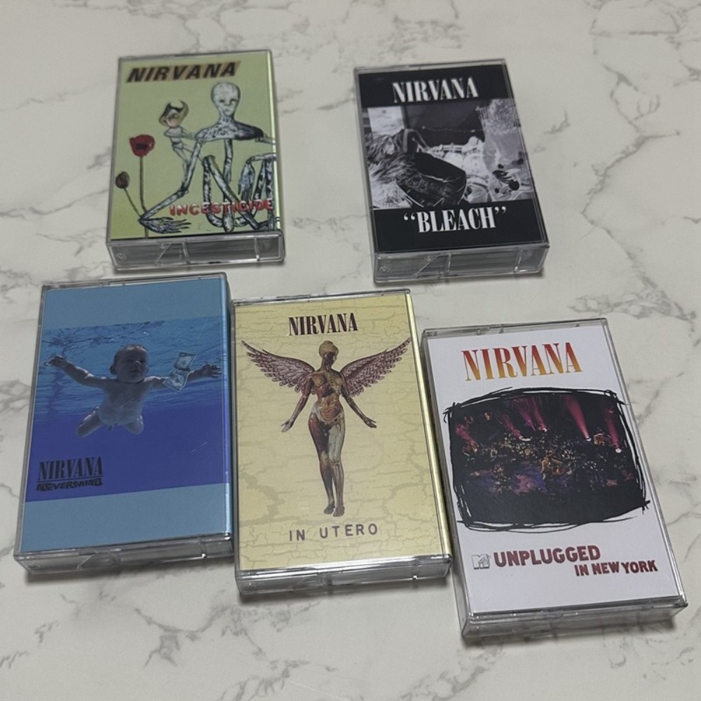 Nirvana Cassette Tape Rock Eng - Audio Music Lyrics recensione e prezzo