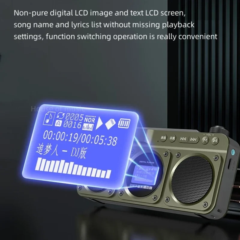 Portable F28 FM Radio Hi-fi So - Audio Music Lyrics recensione e prezzo