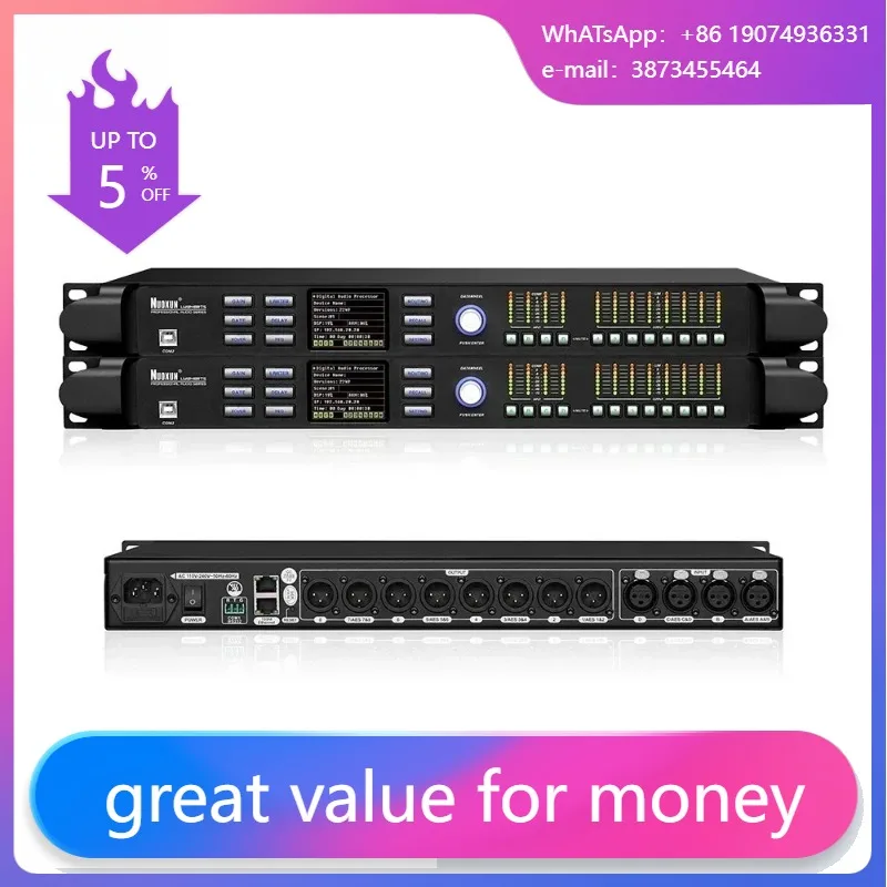 Hot Sell 4inx8out DSP Speaker  - Audio Music Software recensione e prezzo